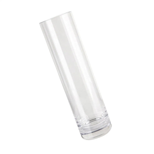 Acrylic Cylinder Flower Vase Floral Arrangements Floor Organizer Storage Tall Vase Modern Clear for Desk Living Room Office