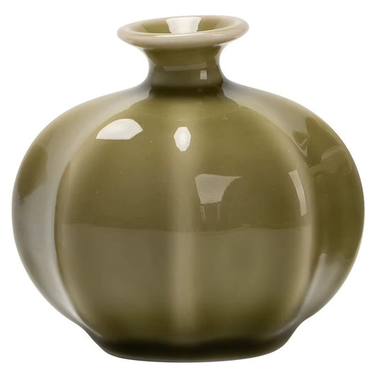 lantern type small vase light luxury high sense household living room flower arrangement dried flower