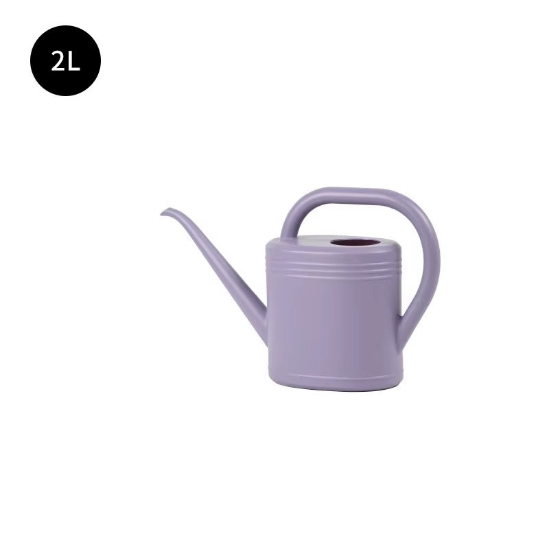 Watering Can Plastic Long Spout Kettle Nordic Style Garden Flower Pot for Indoor Outdoor Bonsai Plants Gardening Shower